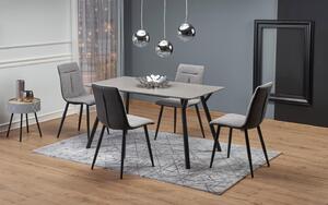 Balrog szögletes étkezőasztal K374 székekkel | 4 személyes étkezőgarnitúra