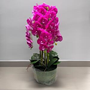 Mű orchidea, rózsaszín - 80 cm