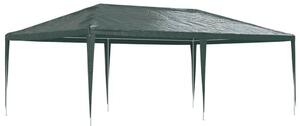 VidaXL rendezvénysátor 4 x 6 m, 90 g/m², zöld