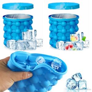 Ice Genie jégkocka készítő és tartó vödör, fedővel