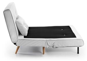 Tupana kinyitható fehér műbőr kanapé - Kave Home