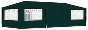VidaXL Rendezvénysátor - Zöld - 4x9m