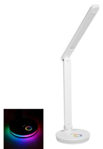 Platinet LED RGB Újratölthető asztali lámpa power bank funkcióval LED/12W/5V 2800-6000K fehér PL0491