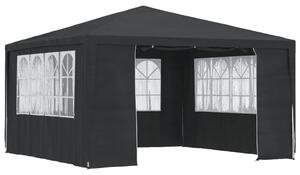 VidaXL Rendezvénysátor - Zöld - 4x4m