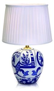 Goteborg kék-fehér asztali lámpa, magasság 48 cm - Markslöjd