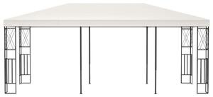 VidaXL Kerti Pavilon - Szövet - 3x6m - Krémszínű