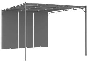 VidaXL Kerti Pavilon - Acél - 4x3x2,25m