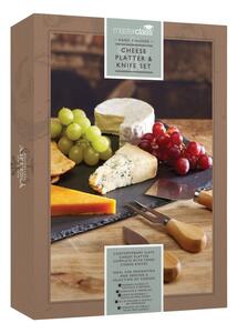 Pala sajttál és sajtkés készlet, 35 x 25 cm - Kitchen Craft