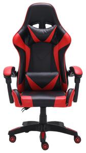 Gamer és irodai szék, Remus, 66x125x62 cm, piros