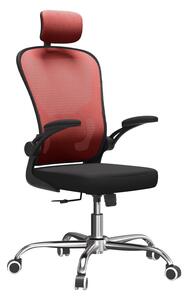 Forgó irodai szék, Dory, szövet, piros