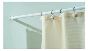 Fehér állítható zuhanyfüggöny rúd, hossza 198 - 275 cm - InterDesign