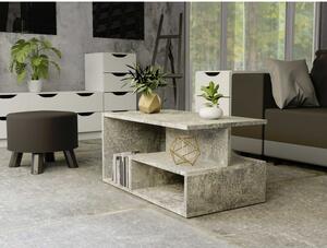 Arosa Prima dohányzóasztal, 90x43x51 cm, beton
