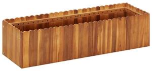 VidaXL Akácfa Magaságyás - 100x30x25 cm