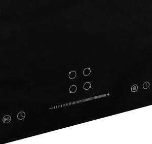 VidaXL 4 égős indukciós főzőlap érintős vezérlőpanellel 77 cm 7000 W