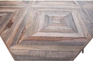 Rhombic akácfa étkezőasztal, 220 x 90 cm - BePureHome