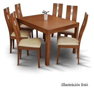 KONDELA Étkezőasztal, cseresznyefa, 120-240x90 cm, FARO