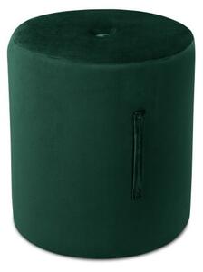 Fiore zöld puff, ⌀ 40 cm - Mazzini Sofas