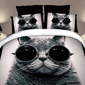 Ágynemű COOL CAT 7 részes 140x200cm cipzáras
