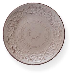 Serendipity barna agyagkerámia tányér, ⌀ 27,5 cm - Brandani