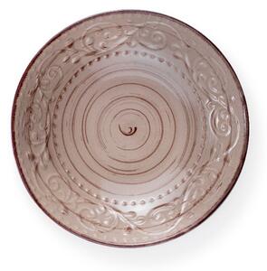 Serendipity barna agyagkerámia tányér, ⌀ 20 cm - Brandani