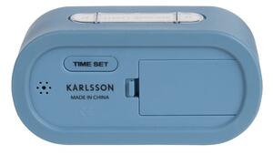 Gummy kék gumírozott ébresztőóra - Karlsson