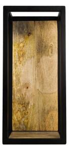 Caria fali polc mangófa részletekkel, 25 x 55 cm - HSM collection