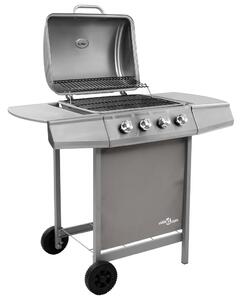 VidaXL ezüst gáz grillsütő 4 égővel