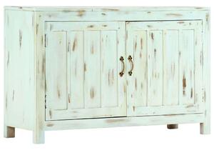 VidaXL világoskék tömör mangófa tálalószekrény 110 x 35 x 70 cm