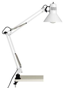 Hobby íróasztali lámpa, satus, fehér - BRILLIANT-10802/05