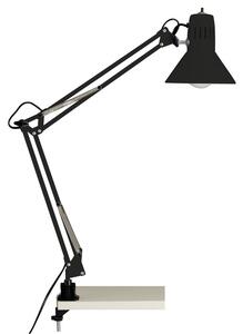 Hobby íróasztali lámpa, satus, fekete - BRILLIANT-10802/06 akció
