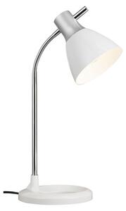 Jan - asztali lámpa, ezüst/fehér - BRILLIANT-92762/05