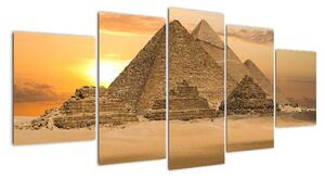 Festészet - piramisok (150x70cm)