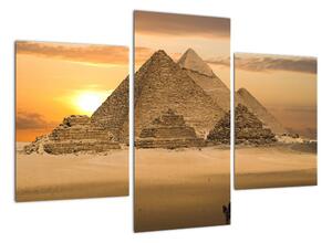 Festészet - piramisok (90x60cm)