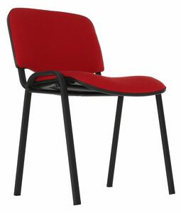 Irodai szék, piros, ISO NEW