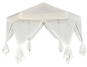 VidaXL Hatszögletű Pop Up Pavilon - 3,6x3,1m