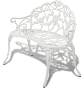 VidaXL Kerti Pad - Fehér - 100cm