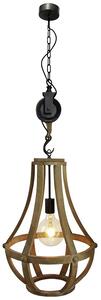 Church - Függeszték lámpa, fa, 43 cm - Brilliant-93399/45