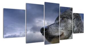 Kép - farkas (150x70cm)