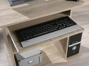 INT-Durini számítógépasztal billentyűzettartóval