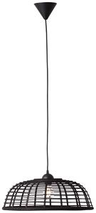 CROSSTOWN - 1 izzós rattan függeszték lámpa; 1xE27; átm:48cm - Brilliant-99190/76