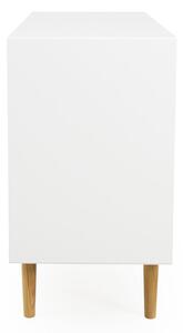 Svea fehér komód, hosszúság 114 cm - Tenzo