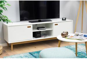 Svea fehér TV-állvány, hosszúság 170 cm - Tenzo