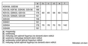 Bosch GSN58AWCV Fagyasztószekrény, 365L, M:191, NoFrost, C energiaosztály