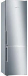 Bosch KGE398IBP Alulfagyasztós hűtőszekrény, 343L, M: 201, LowFrost, B energiaosztály, Inox