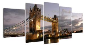 Kép - Tower, híd - London (150x70cm)