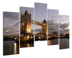 Kép - Tower, híd - London (125x90cm)