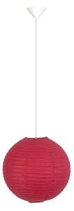 OSAKA - Piros rizspapír függeszték lámpa; 1xE27; átm:40cm - Brilliant-71170A01 akció