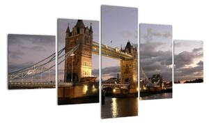 Kép - Tower, híd - London (125x70cm)