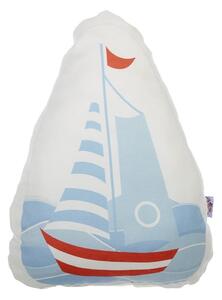 Pillow Toy Boat pamutkeverék gyerekpárna, 30 x 37 cm - Mike & Co. NEW YORK