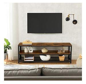 Rusztikus barna tv-állvány 140 x 40 x 52 cm